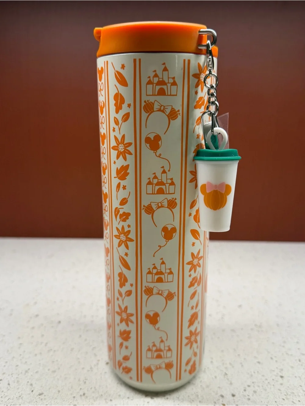 NEW 2026 DISNEY WORLD STARBUCKS PUMPKIN SPICE FALL COLLECTION 16oz TUMBLER